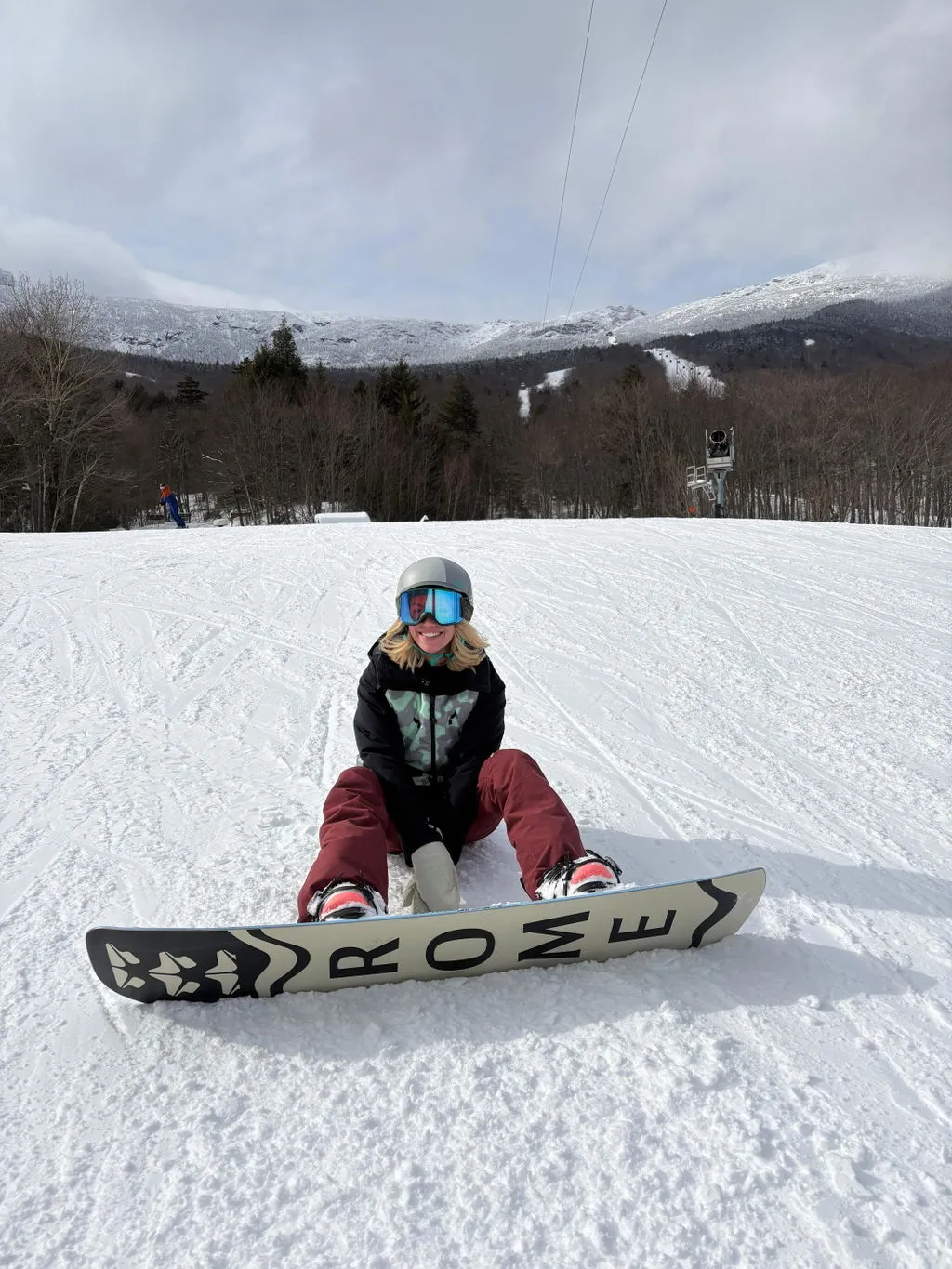 Rome SDS Ravine snowboard femme nose 3D