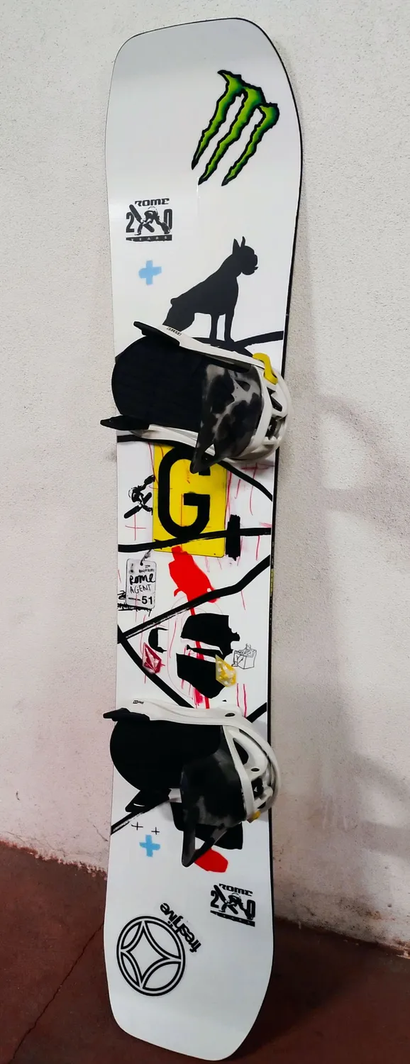 Rome SDS Agent snowboard polyvalent twin freestyle