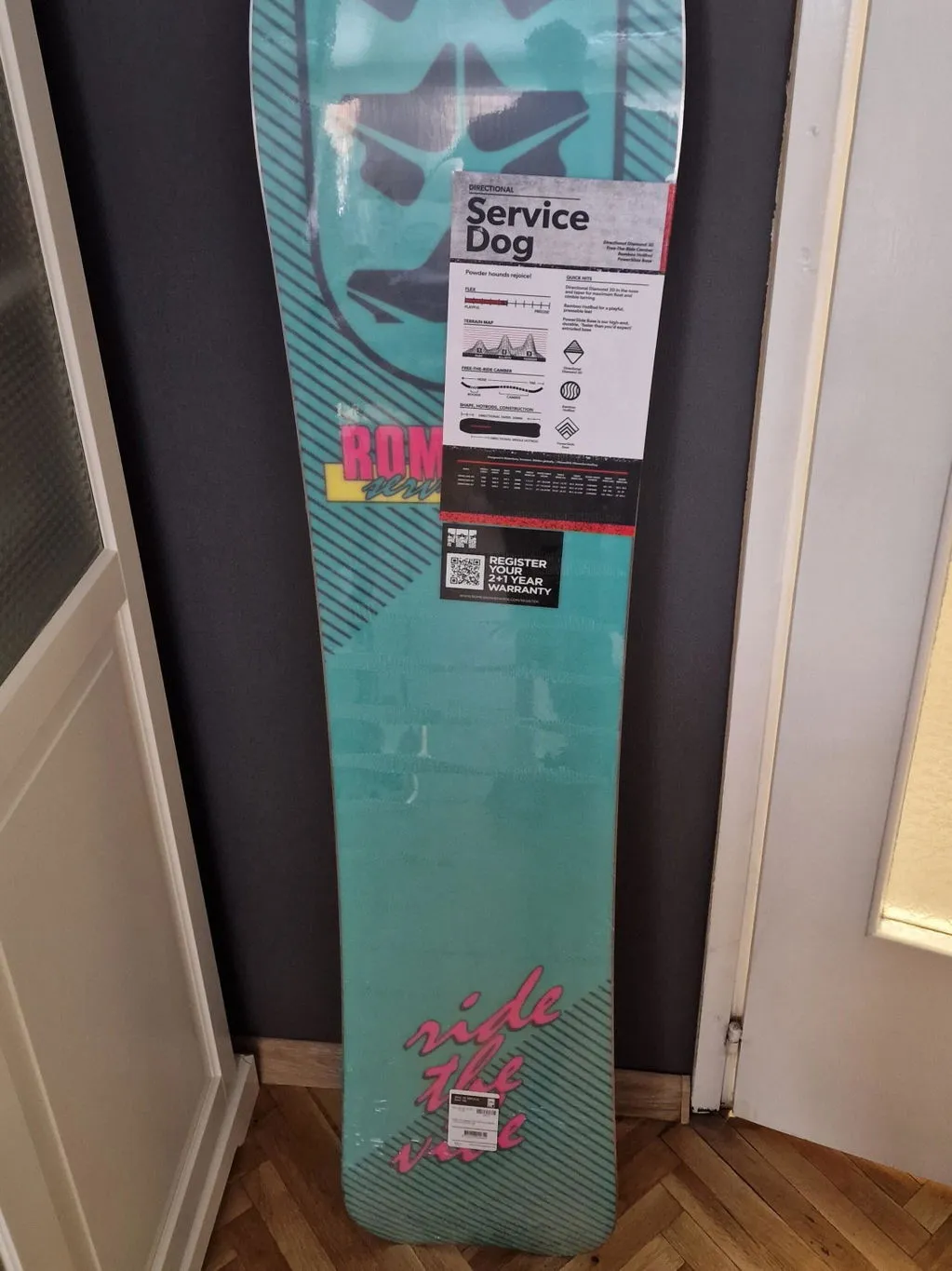 Rome SDS Service Dog snowboard homme