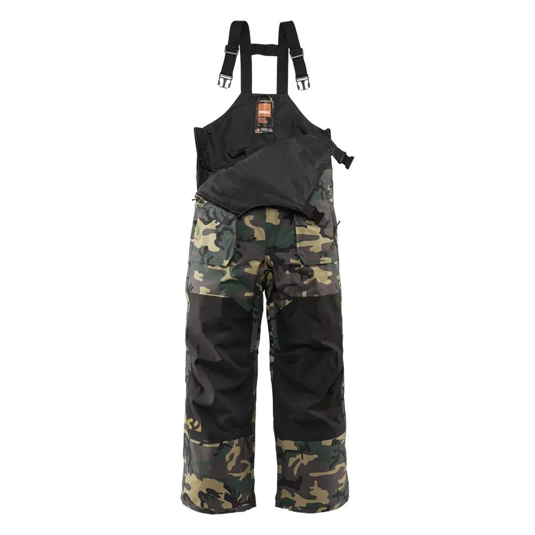 Thirtytwo Basement Bib salopette snowboard camo 15K