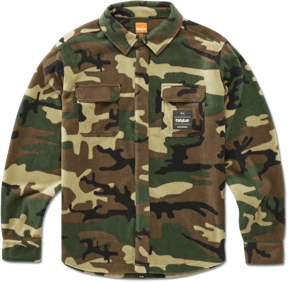 Thirtytwo Rest Stop Shirt polaire 220 g DWR