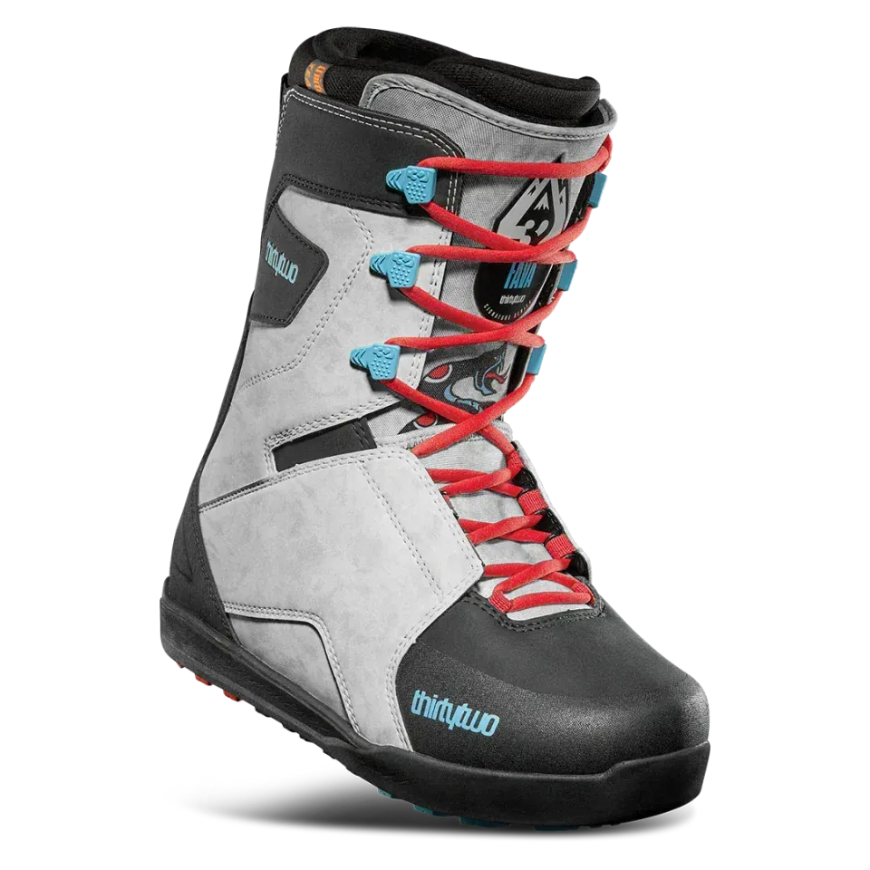 Thirtytwo Lashed X Fava bottes de snowboard BLACK/BLUE flex medium
