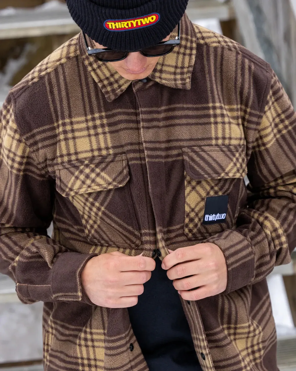 ThirtyTwo Rest Stop Shirt surchemise polaire