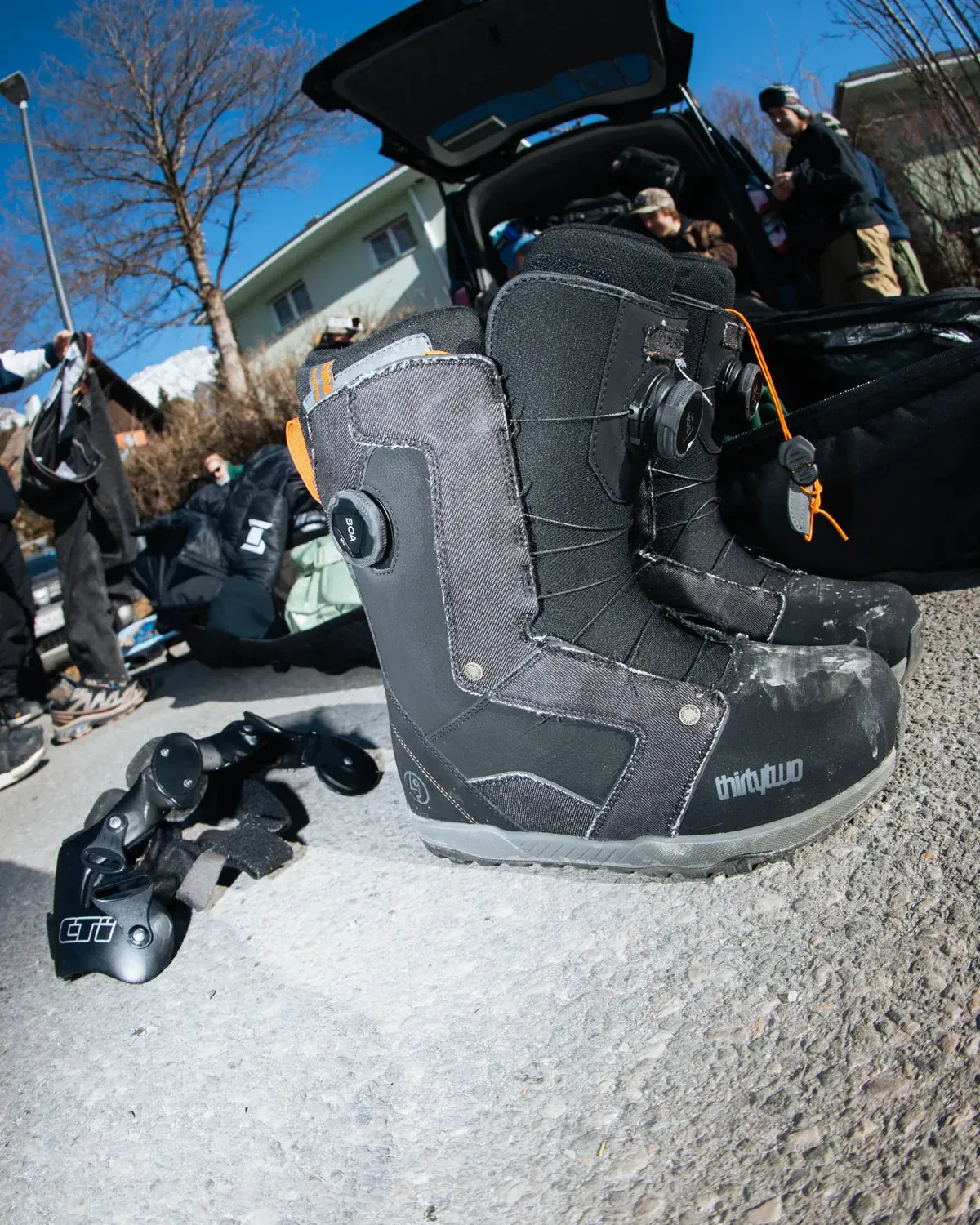 Thirtytwo STW Double Boa Public boots snowboard denim noir