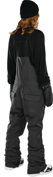 Thirtytwo Basement Bib bib snowboard femme noir 15K YKK
