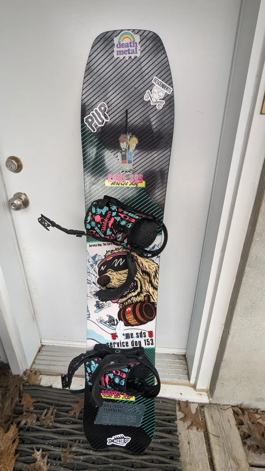 Rome SDS Service Dog snowboard homme