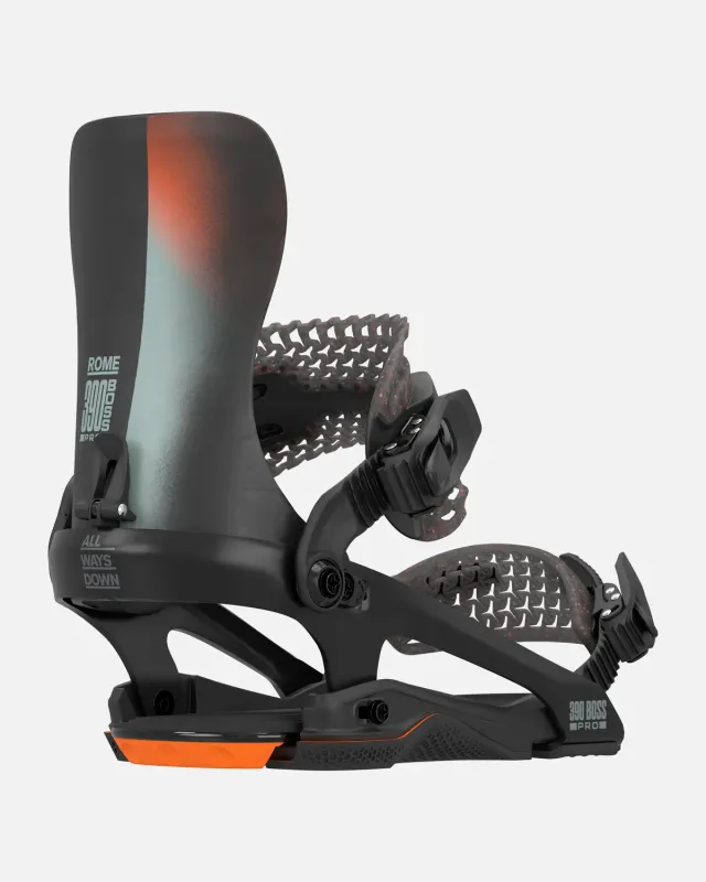 Rome SDS 390 Boss FW Pro fixations snowboard park
