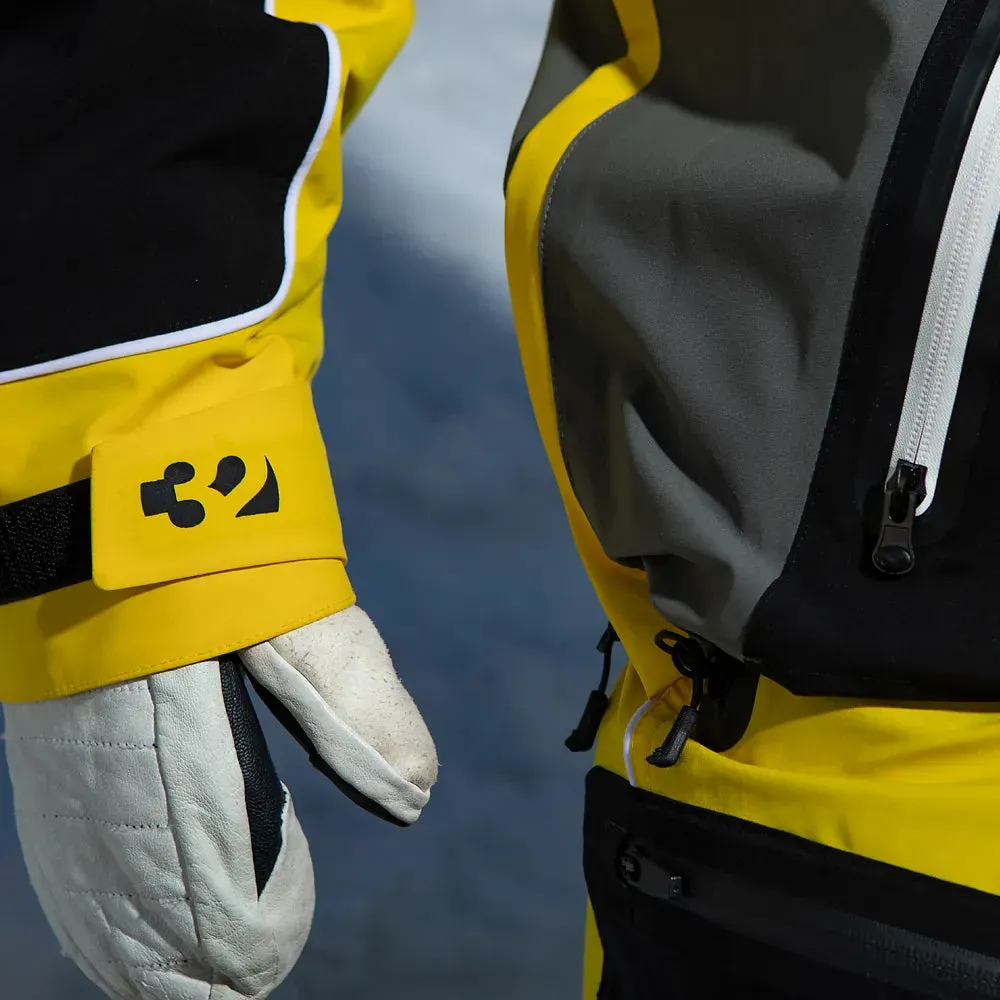 Thirtytwo Light Walker veste snowboard noir jaune