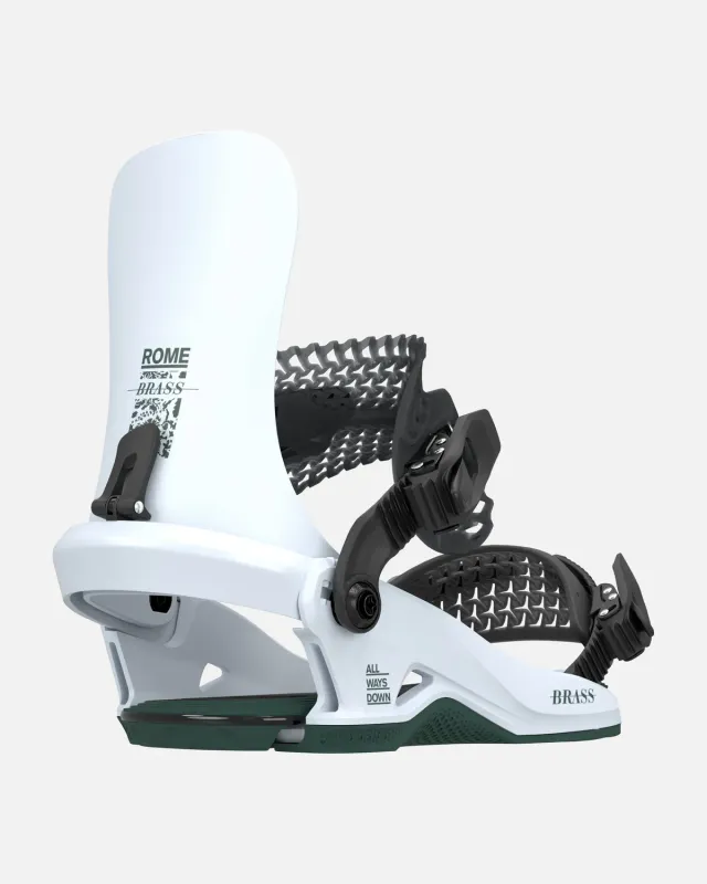 Rome SDS Brass HW fixations snowboard femme souple