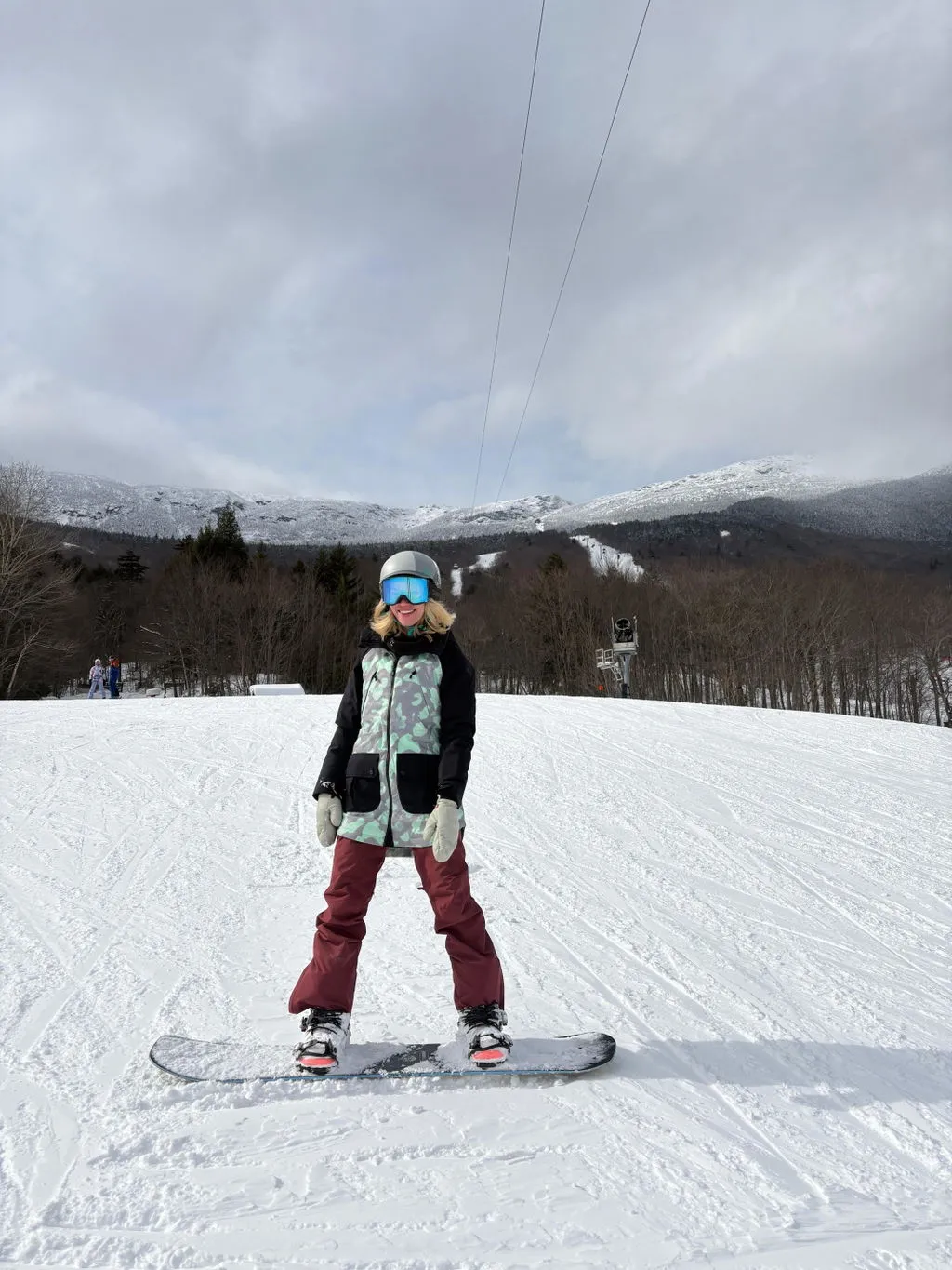 Rome SDS Ravine snowboard femme nose 3D