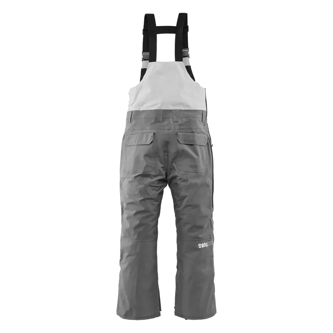 Thirtytwo Basement Bib salopette snowboard femme gris 15K