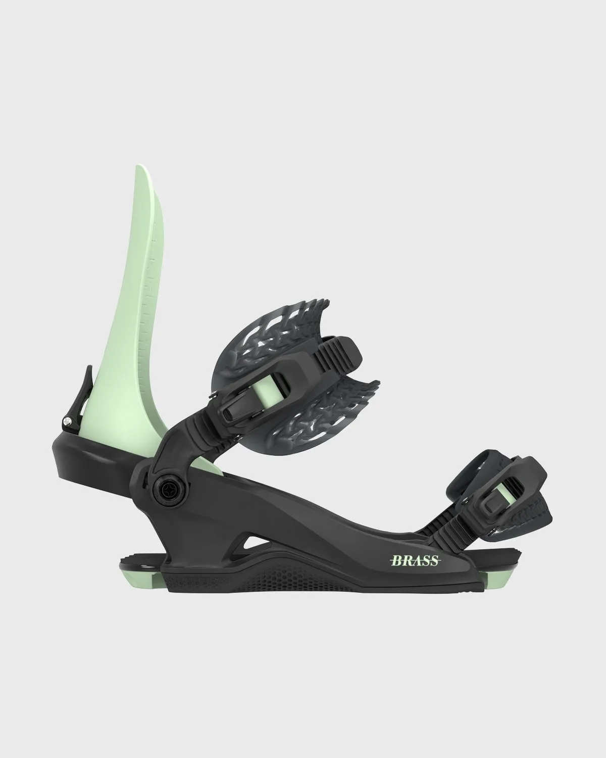 Rome SDS Brass HW fixations snowboard femme souple