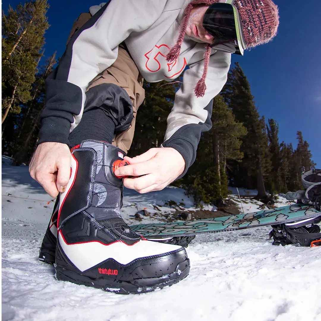 Thirtytwo TM-2 Double Boa bottes snowboard Black White