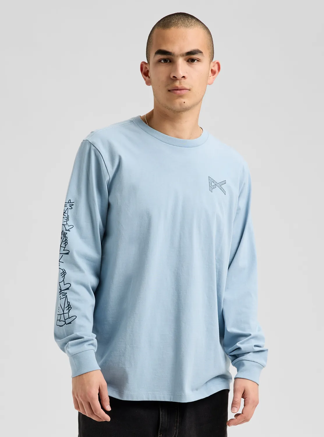 Anon Encounters Lucas Beaufort T-shirt Manche Longue Coton Bio