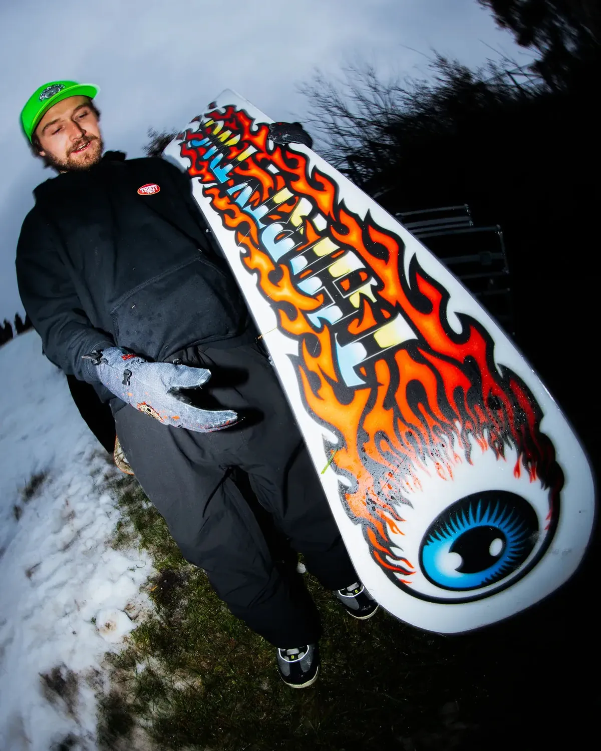 Thirtytwo Cold World planche snowboard park flex souple