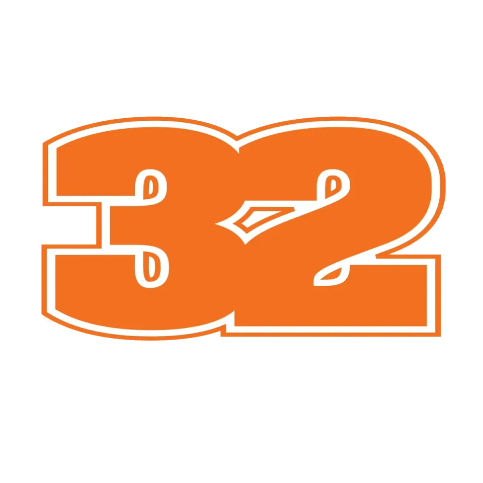 Thirtytwo Dale sticker vinyle die-cut