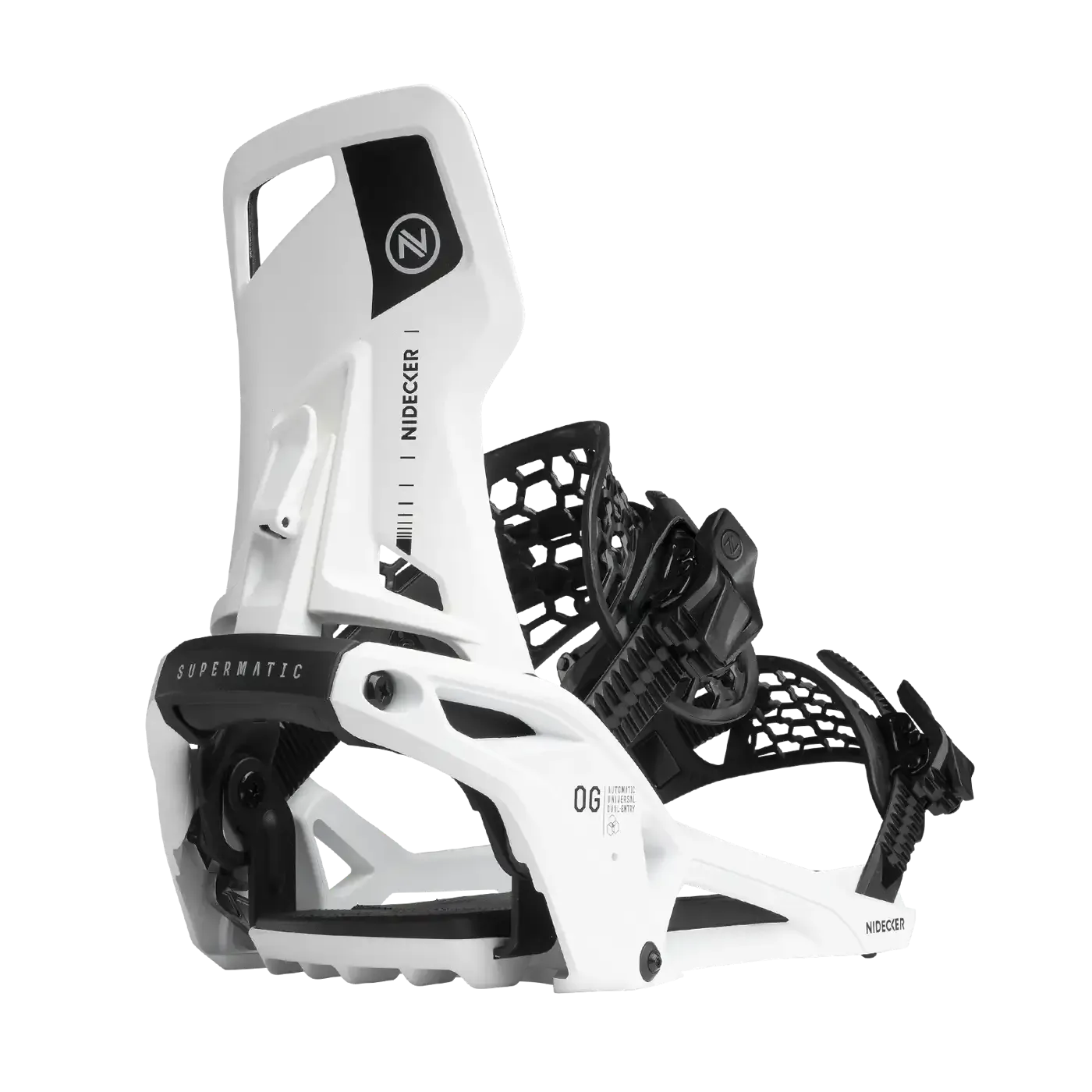 Niedecker OG Supermatic fixation snowboard step-in automatique