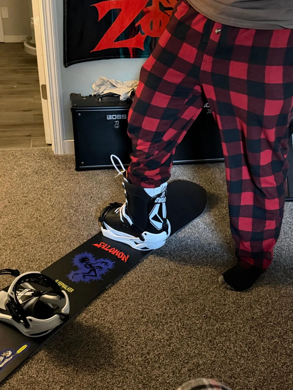 Thirtytwo Lashed X Volcom boots snowboard noir flex medium