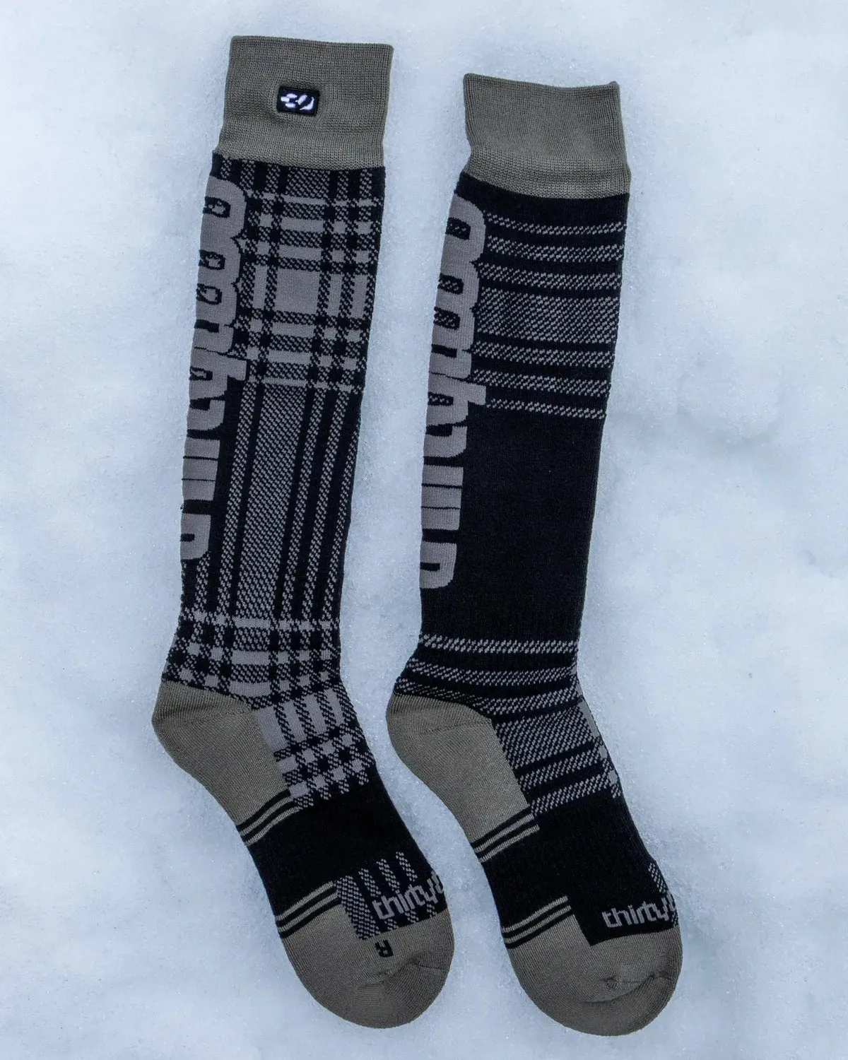 Thirtytwo Double Sock chaussettes snowboard mi-hautes
