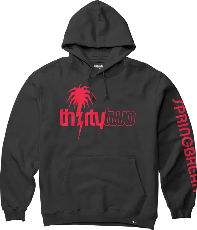 Thirtytwo Spring Break Pullover Hoodie coton poche kangourou