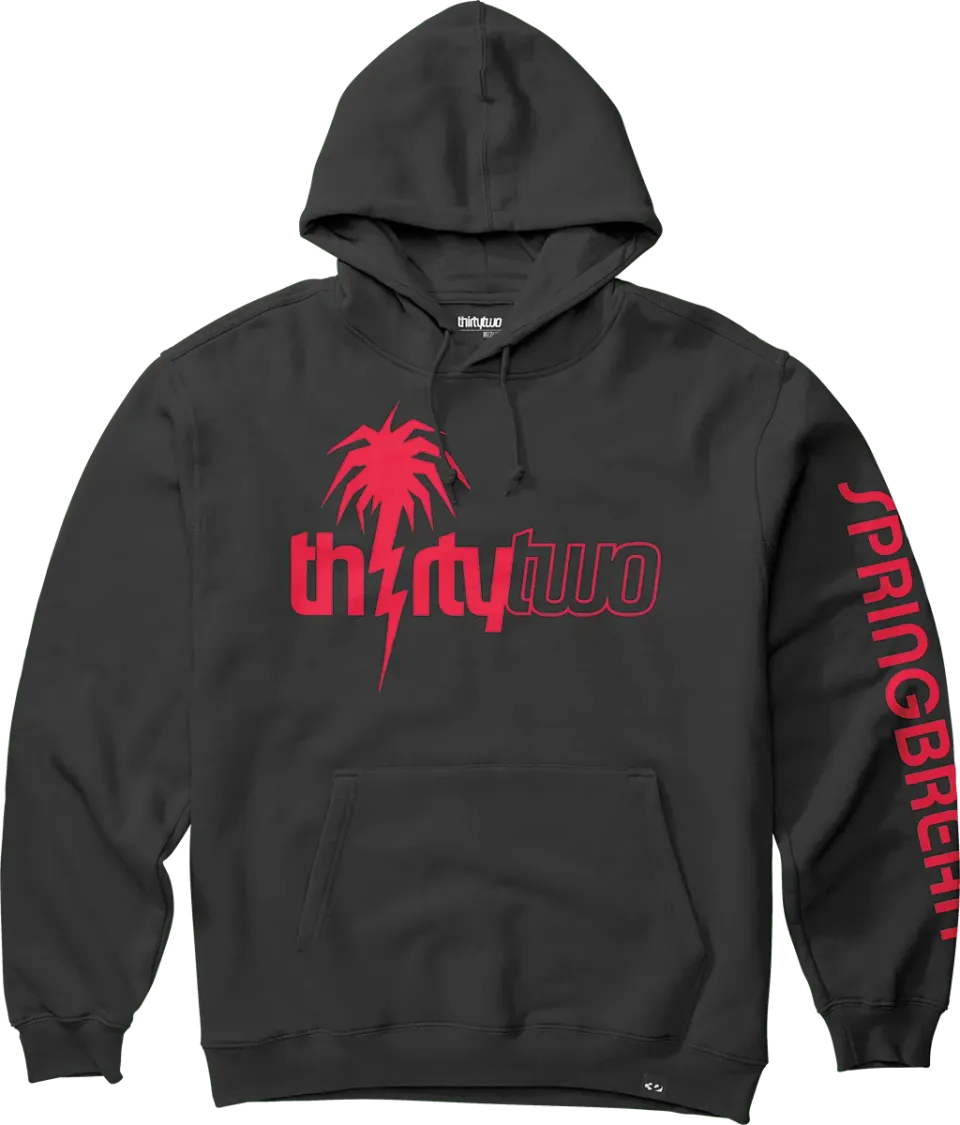 Thirtytwo Spring Break Pullover Hoodie coton poche kangourou
