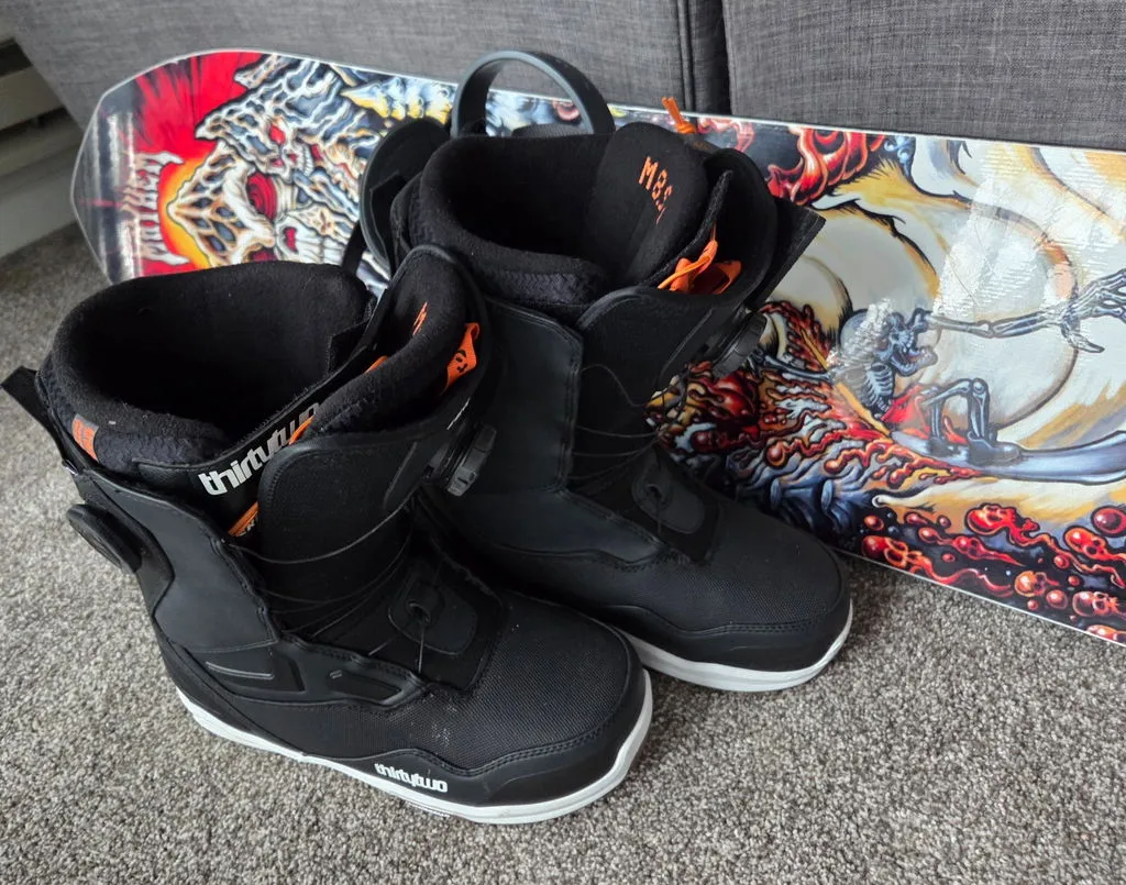 Thirtytwo TM-2 Double BOA Wide boots snowboard marron