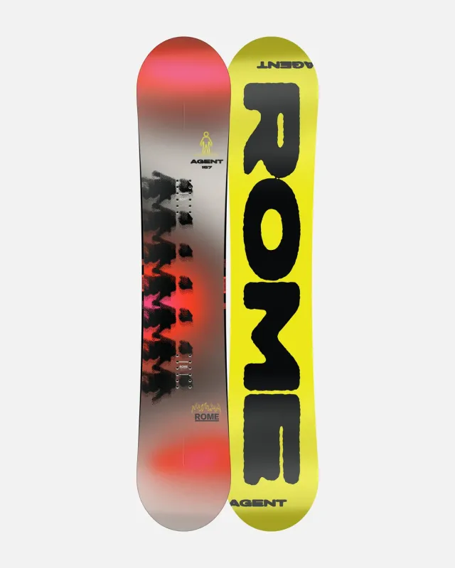 Rome SDS Agent snowboard polyvalent twin freestyle