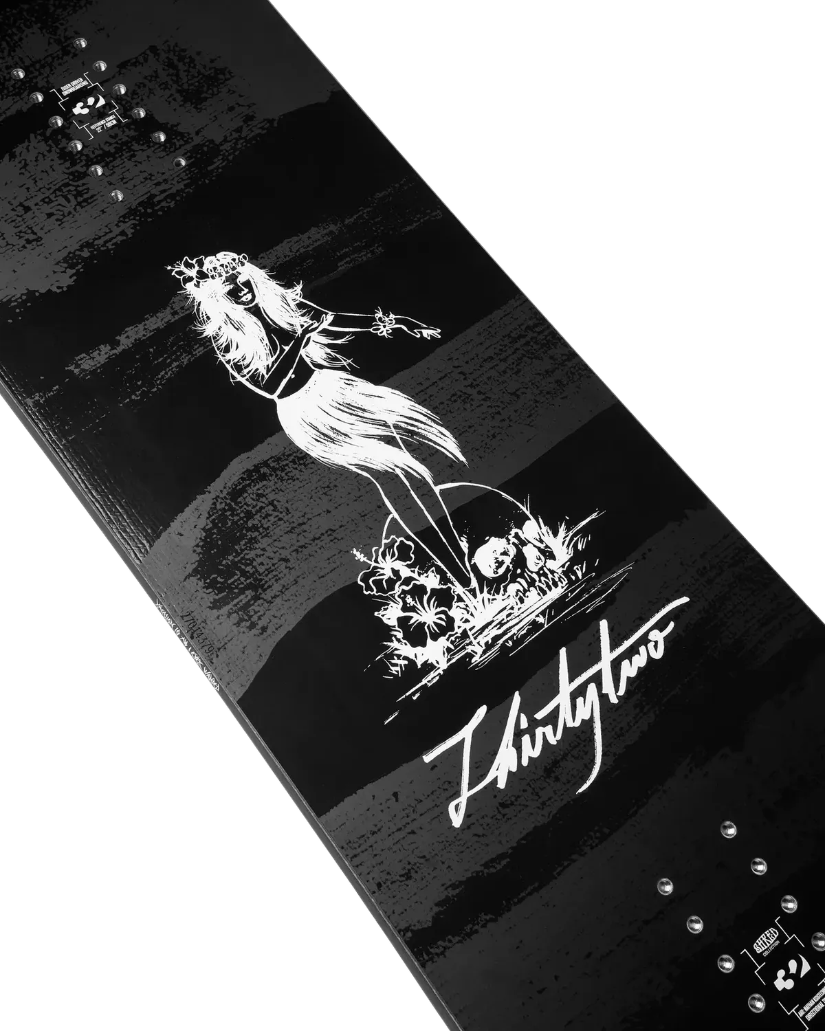 Thirtytwo Permanent Vacation Carbon snowboard twin rigide