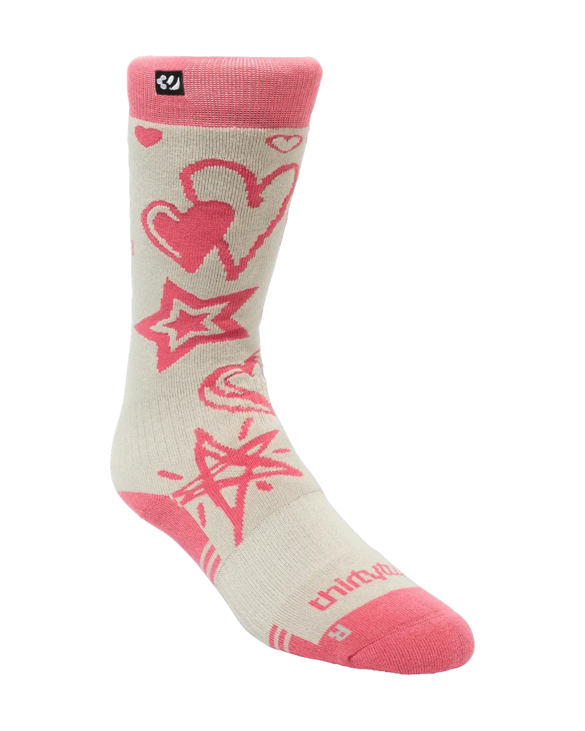 Thirtytwo Double Sock chaussettes snowboard femme