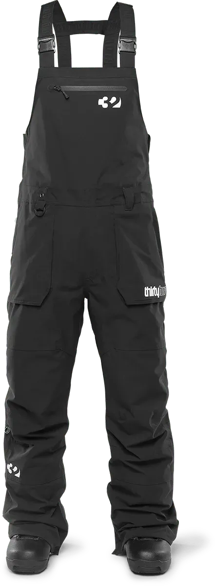 Thirtytwo Basement Bib Femme salopette snowboard noir 15K
