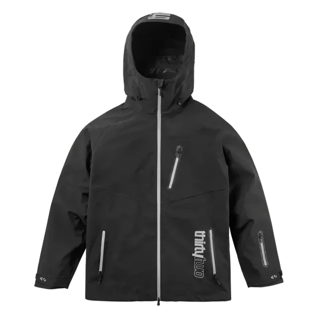 Thirtytwo Grasser veste snowboard noire 15K réfléchissante