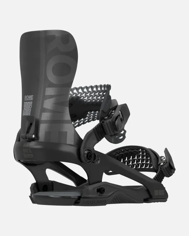 Rome SDS 390 Boss FW fixations snowboard flex doux