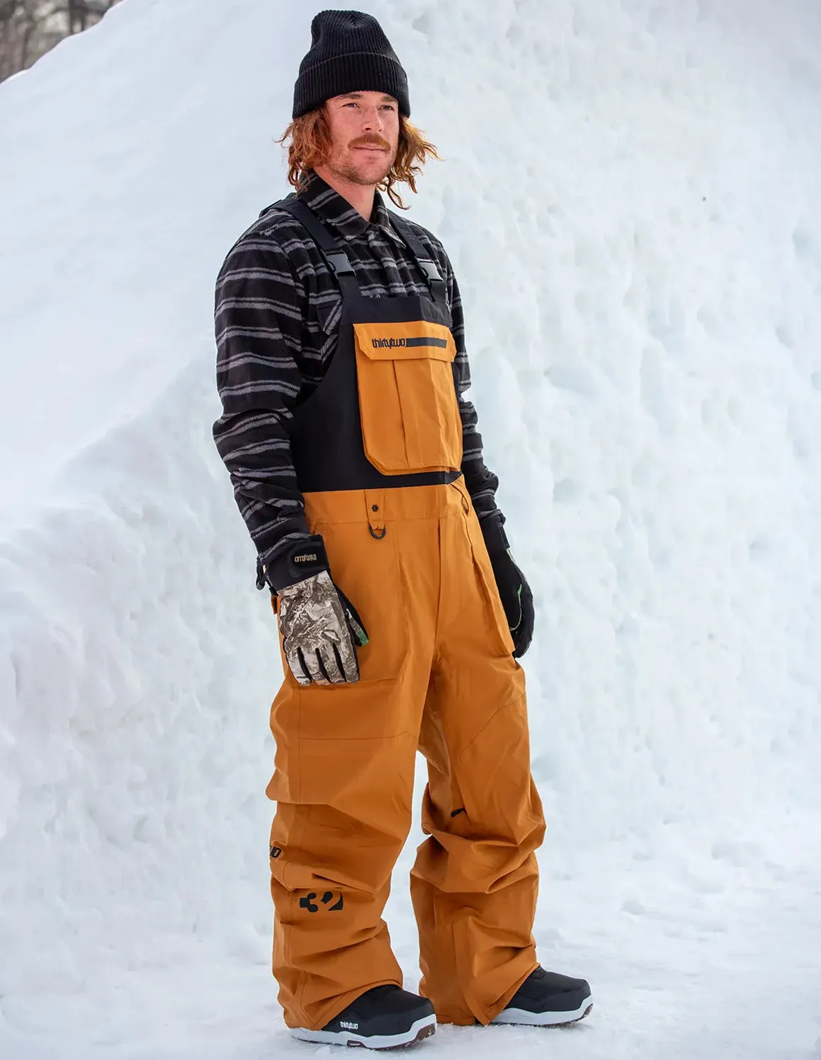 Thirtytwo Basement Bib salopette snowboard loose 15K