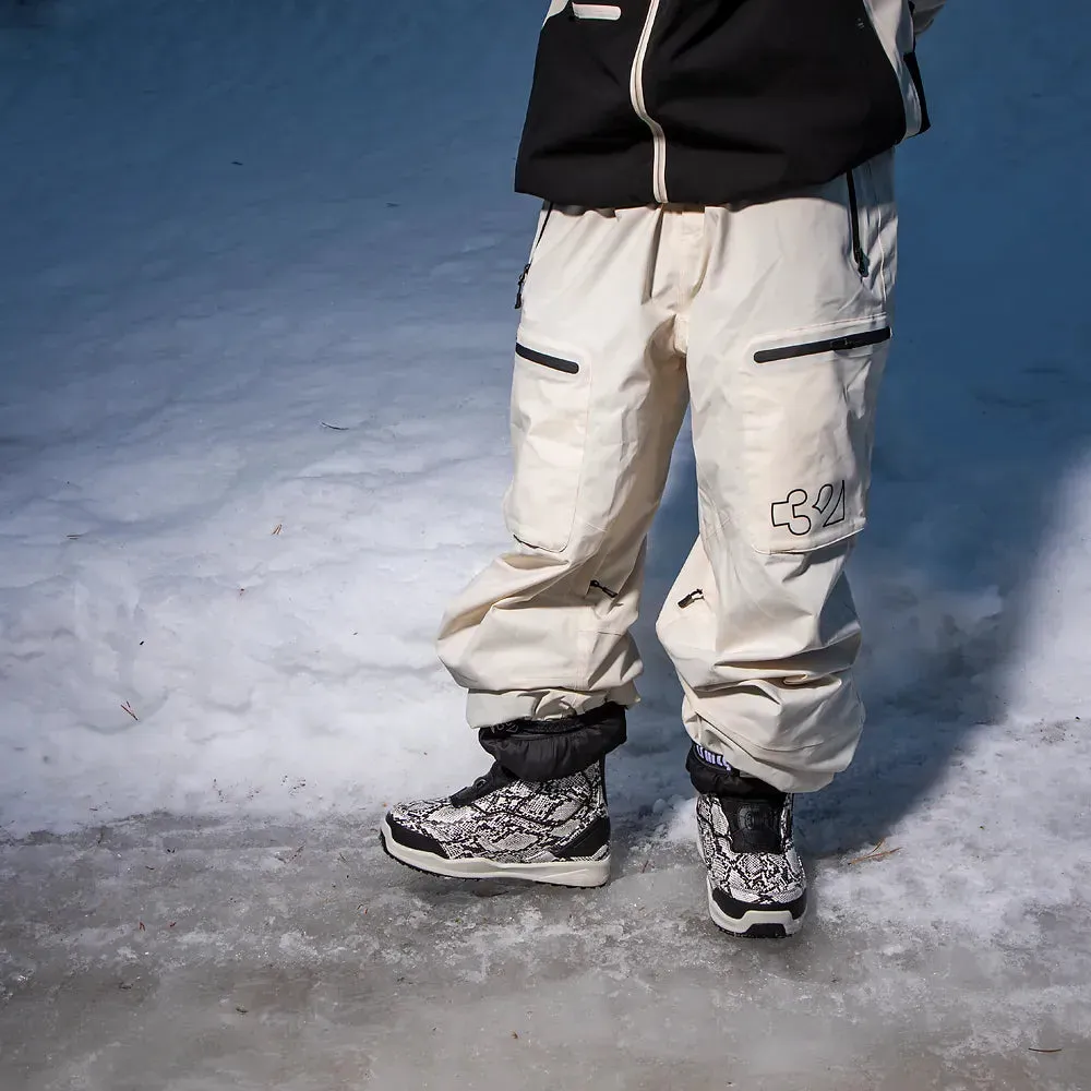 Thirtytwo TM Recycled pantalon snow blanc cassé 20K