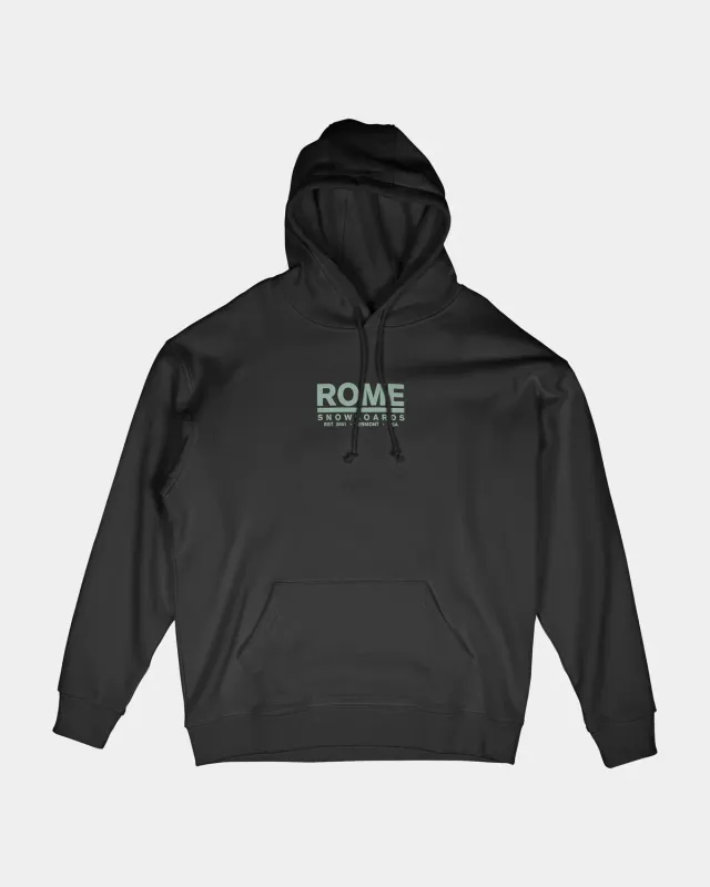 Rome SDS Basic sweat à capuche noir 100% coton