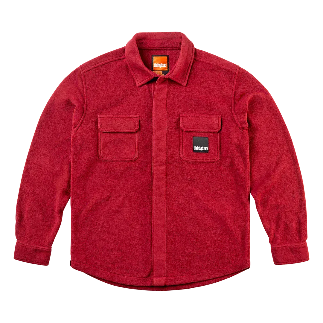 ThirtyTwo Rest Stop Shirt surchemise polaire signature